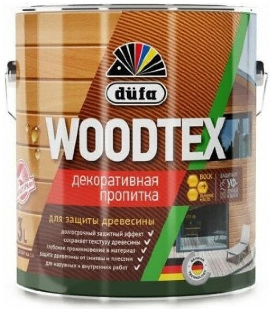 Пропитка Dufa Wood Tex сосна 3 л Н0000006089