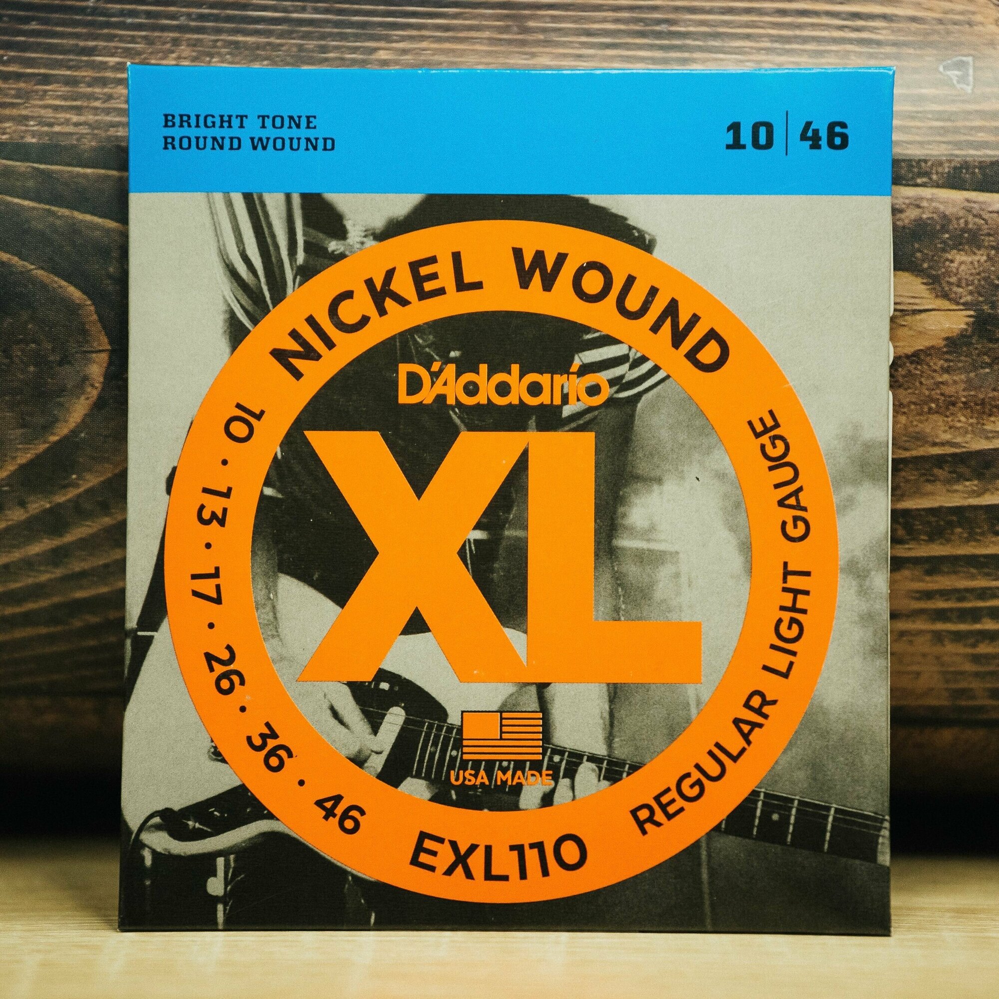 D'Addario EXL110 - Струны для электрогитары, Regular Light, никель, 10-46