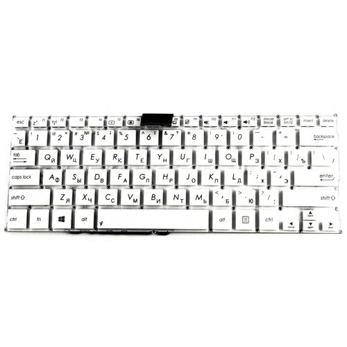 Клавиатура для ноутбука Asus X200CA F200CA R200CA Белая Pn 90NB02X2-R30190 0KNB0-1123RU00 AEEX8700010 1079₽