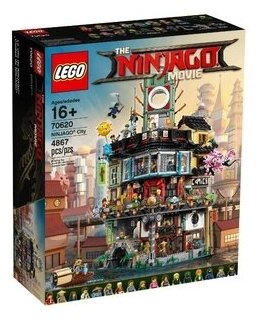 Конструктор LEGO Ninjago Movie 70620 Ниндзяго-сити