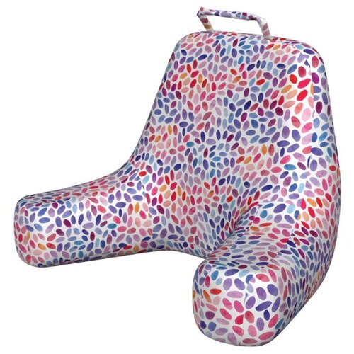 фото Кресло подушка для чтения ambesonne "лепесточная мозаика", 64x50 см