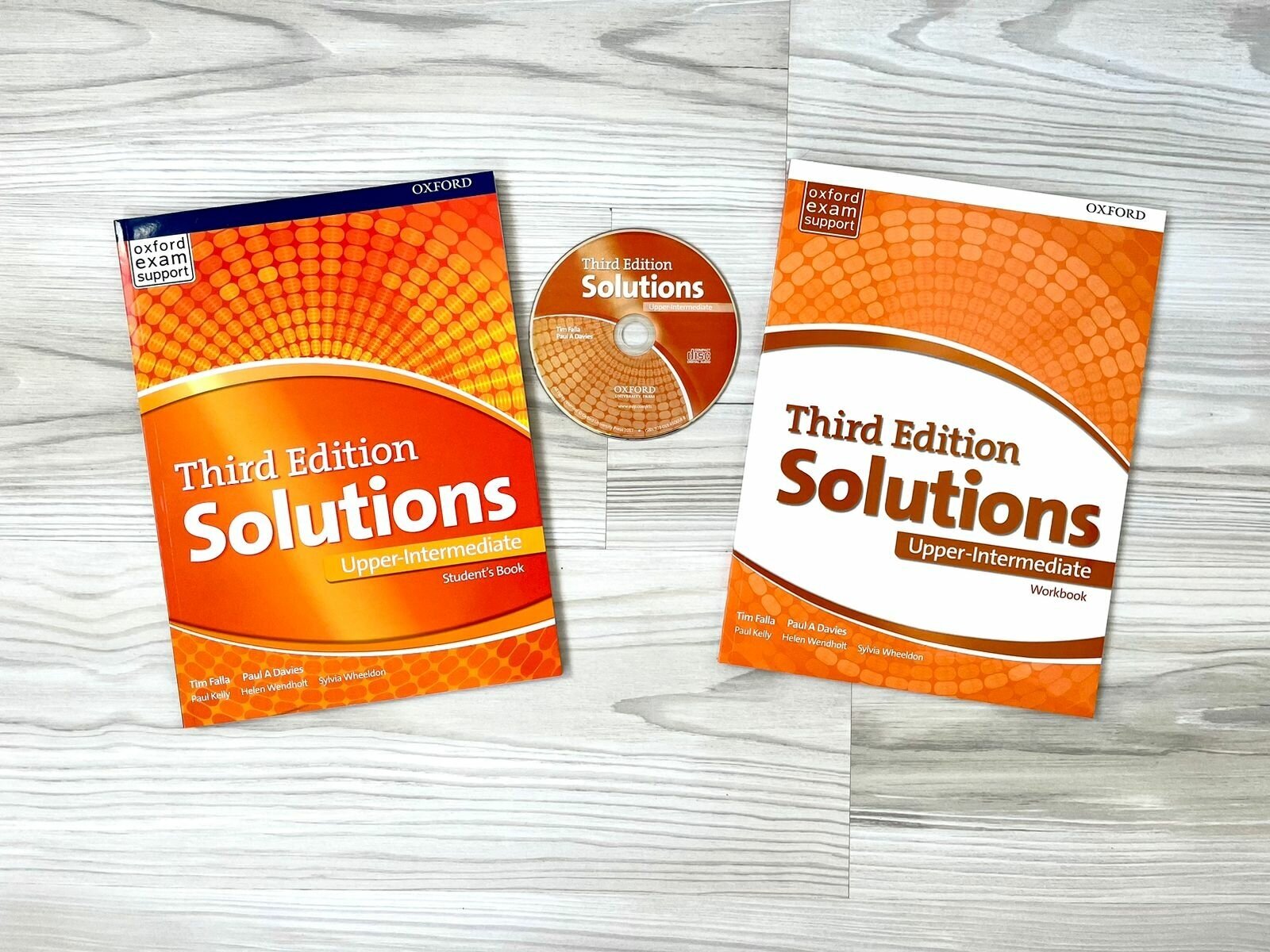 Solutions Upper Intermediate Third EditionКомплект- Учебник + Рабочая Тетрадь + Диск )