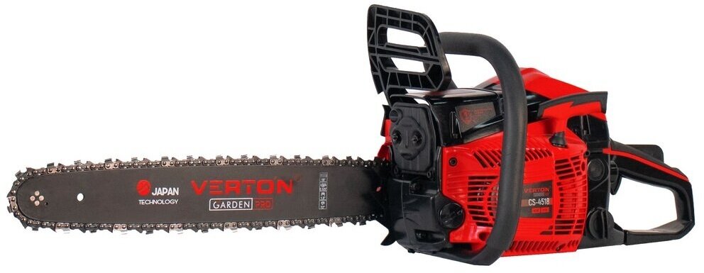 Пила бензиновая Verton Garden Pro CS-4518 - фотография № 2