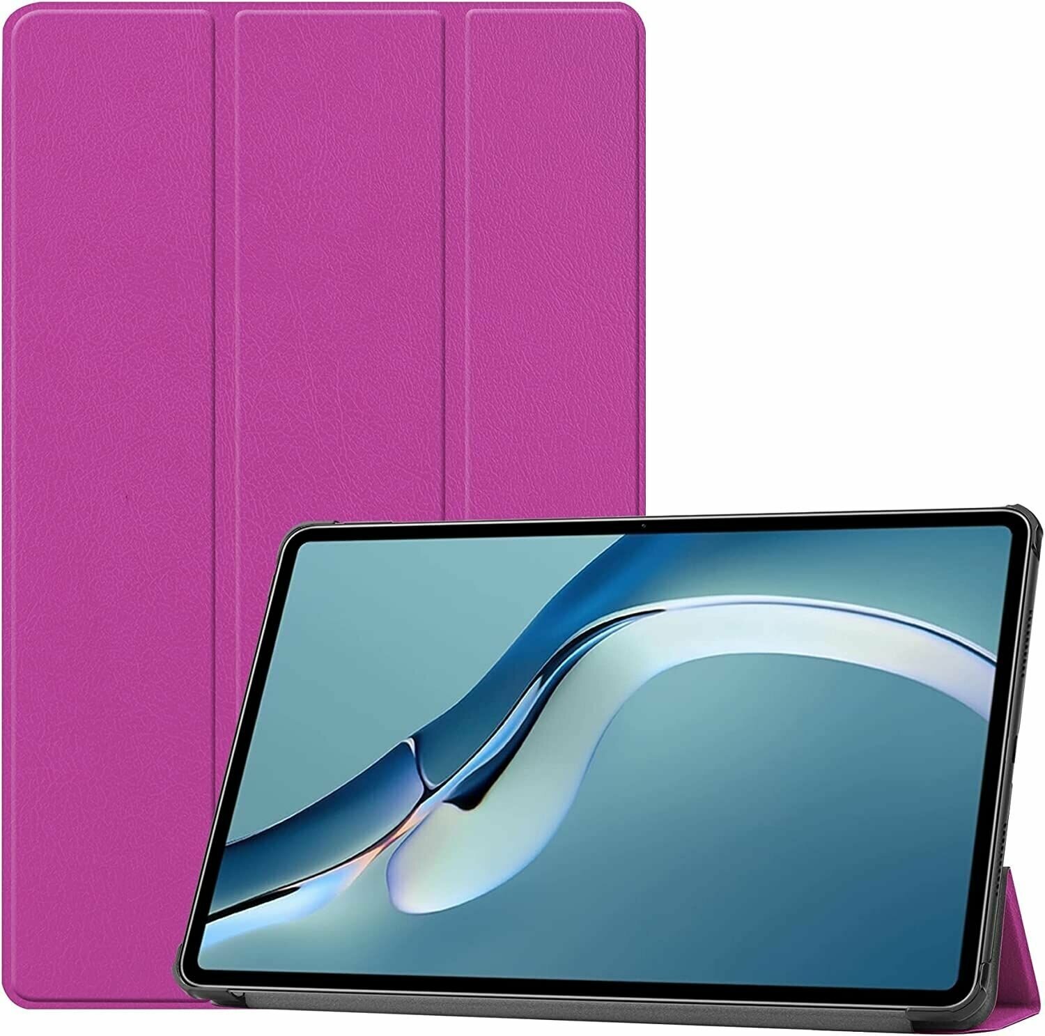 Умный чехол для Huawei MatePad Pro 12.6, фиолетовый
