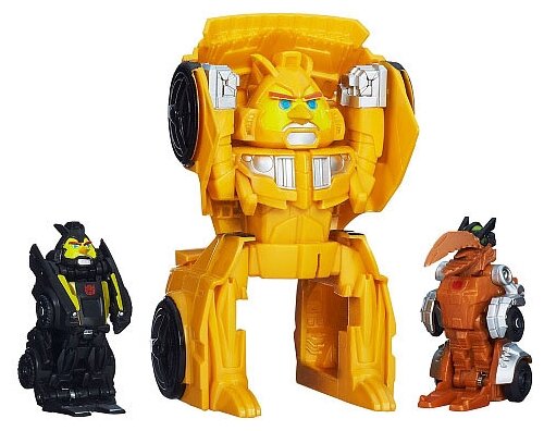 Трансформер Hasbro Angry Birds Transformers Bumblebee Bird Blast A8386 ...