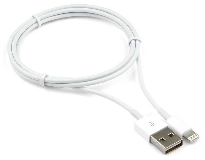 Кабель Cablexpert USB - Lightning (CC-USB-AP2MP) 1 м белый фото 1