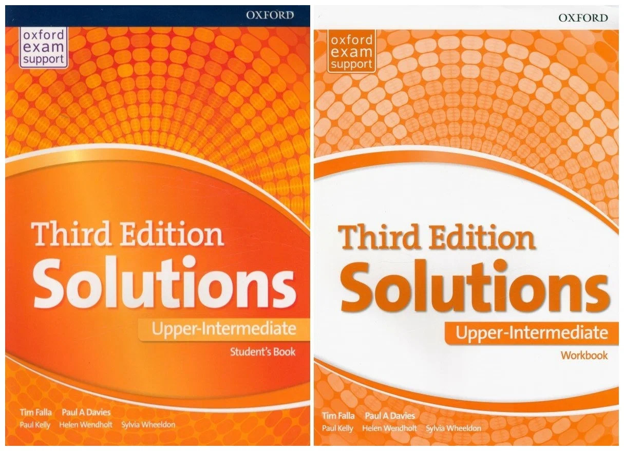 Solutions Upper-intermediate (3-ed) Student's Book + Workbook