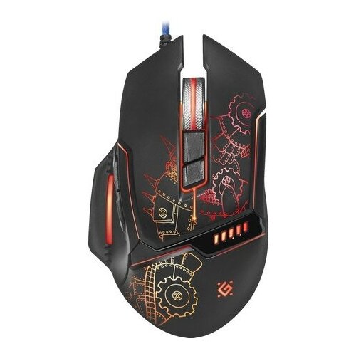 Мышь Defender GM-480L Killem All3200 DPI оптическая8 кнопок проводная 137600₽