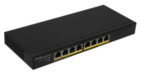 Коммутатор Zyxel GS1915-8EP-EU0101F (L2) 8x1Гбит/с 8PoE+ 60W управляемый