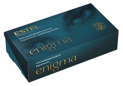 ESTEL краска для бровей и ресниц Enigma, 20 мл, аквамариновый, 20 мл