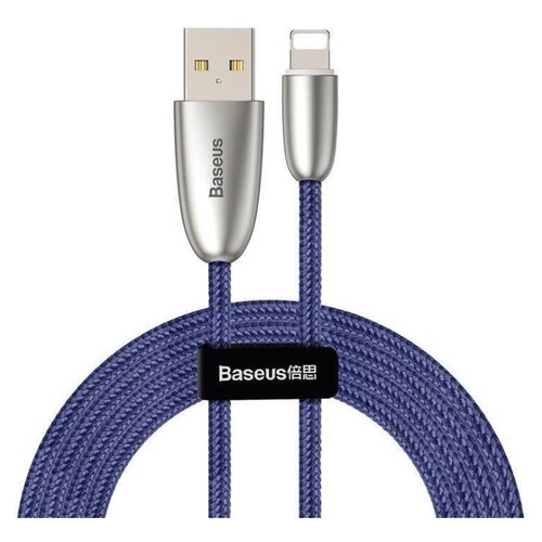 Кабель Baseus Torch Series Data Cable USB for iP 2.4A 1m Blue