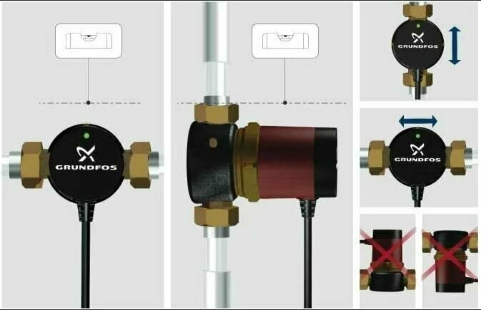 Циркуляционный насос Grundfos COMFORT 15-14 BXDT PM (7 Вт) - фотография № 7