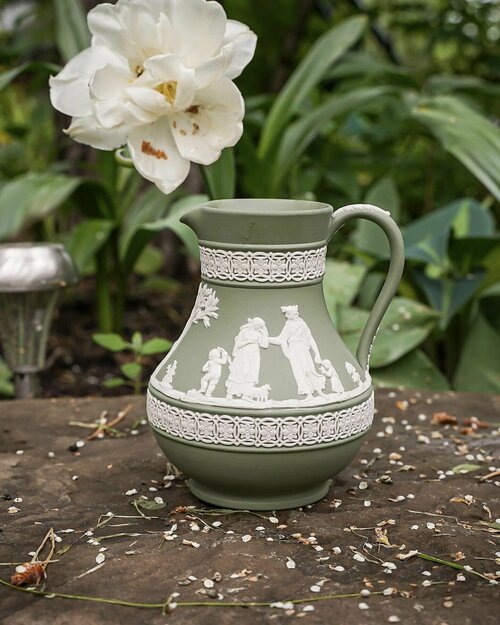 WEDGWOOD кувшин оливковый, Англия, 1976 год