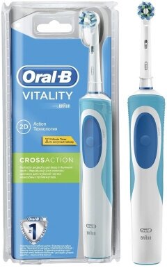 Электрическая зубная щетка Braun Oral-B Vitality CrossAction Starter Pack - фотография № 15