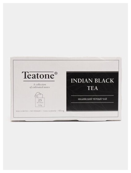 Чай черный Teatone Индийский 25 пак - фото №8