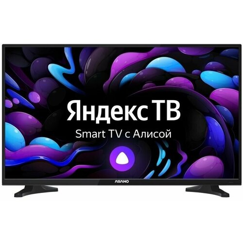 Телевизор Asano 32LH8010T 32 1366x768 DVB-TС HDMI 2 USB 2 SmartTV черный 1459900₽