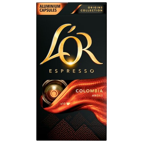 фото Кофе в капсулах L'OR Espresso COLOMBIA ANDES (10 капс.)