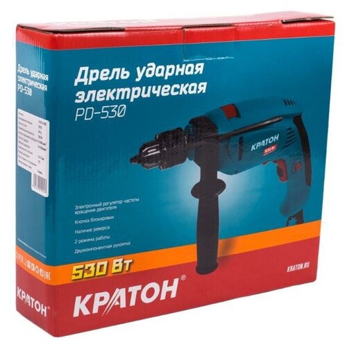 Дрель ударная Кратон PD-530, арт. 3 02 01 005