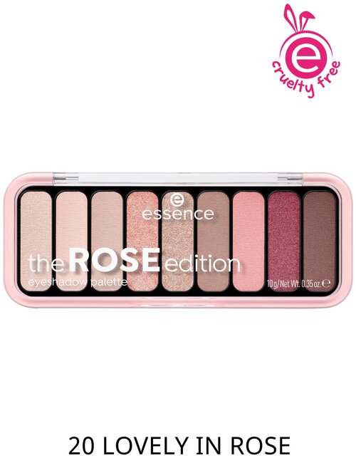 Палетка теней для век the ROSE edition eyeshadow palette