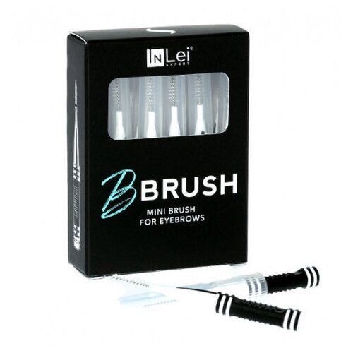 InLei Набор щеточек B-BRUSH , 12шт для ламинирования ресниц бейби браши / беби браши inlei набор составов для ламинирования ресниц lash filler