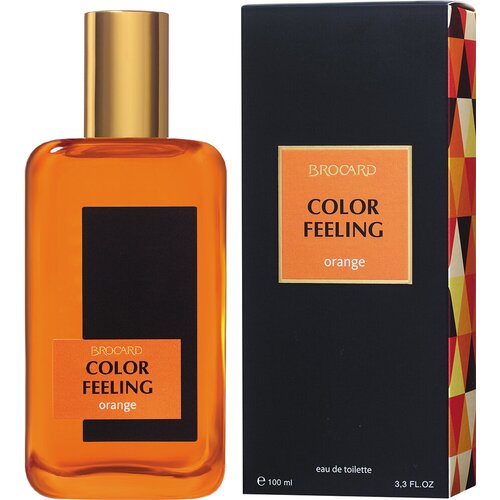 Brocard Color Feeling Orange туалетная вода 100 мл для мужчин ирис оранж тайгер