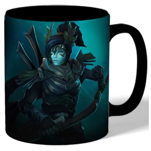 фото Кружка цветная с рисунком dota2 phantom assassin drabs