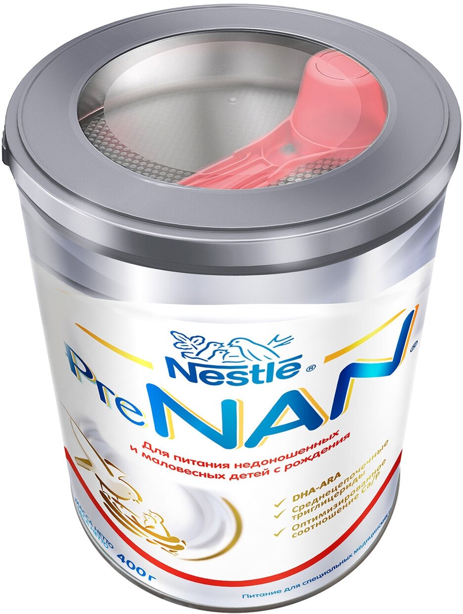 Смесь Nestle Pre-NAN сухая 400 г NAN (Nestle) - фото №12