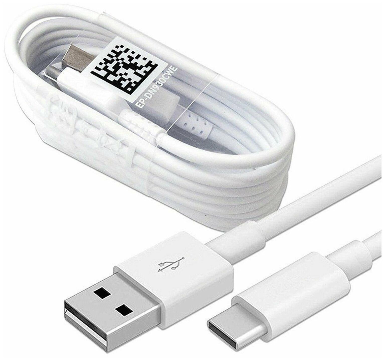 Кабель USB Type-C для Samsung SM-A520F Galaxy A5 (2017)/SM-A720F Galaxy A7 (2017)/SM-A320F Galaxy A3 (2017) GH39-01886A (цвет: White)