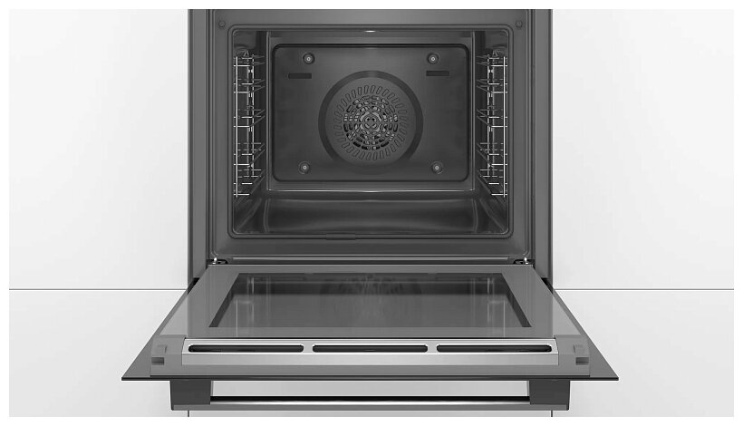 Духовой шкаф Bosch HBA573BB1 черный - фото №3
