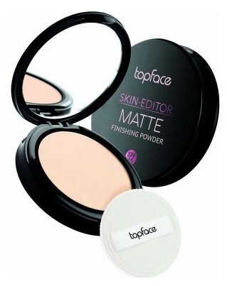 Topface Пудра для лица матовая "Skin Editor Matte Finishing Powder" (10 г) 01 тон