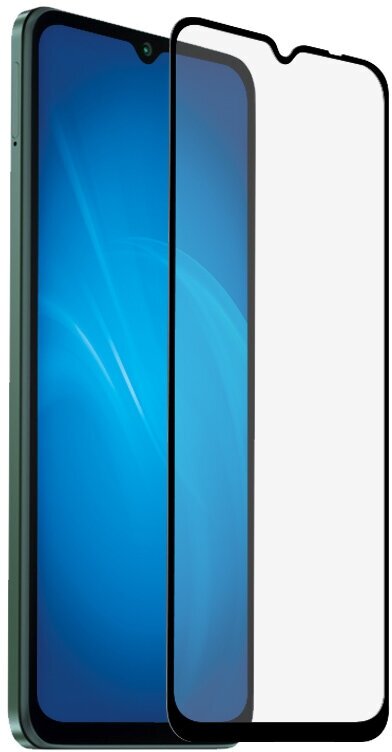 Стекло для Xiaomi Redmi 12C/13C/Poco C55/C65 DF xiColor-103 (black) / Сяоми Редми 12Си / 13 Си / Поко Си 55 / Си 65