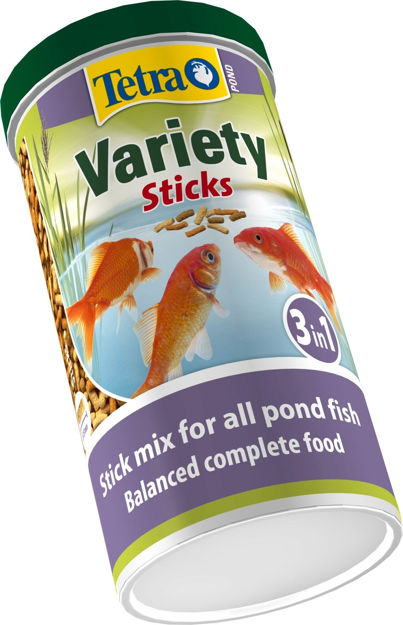 Корм Tetra Pond Variety Sticks 1 л, смесь из 3-х видов палочек для всех видов прудовых рыб - фотография № 2