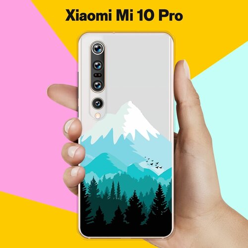 Силиконовый чехол Снежные горы на Xiaomi Mi 10 Pro ультратонкий силиконовый чехол накладка для xiaomi mi 10s с принтом снежные горы