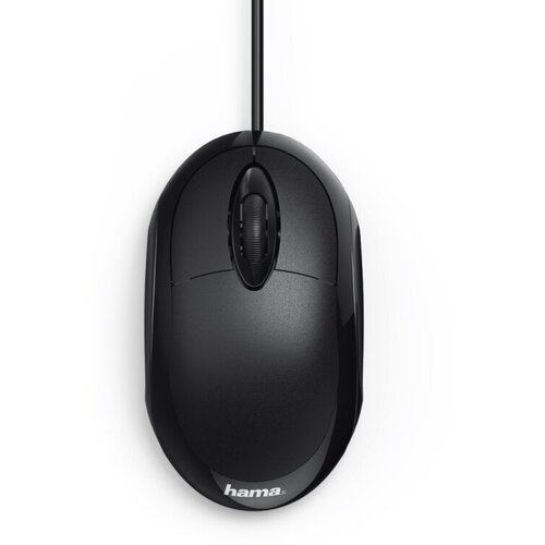 Мышь проводная HAMA MC-100 чёрный USB 100100₽
