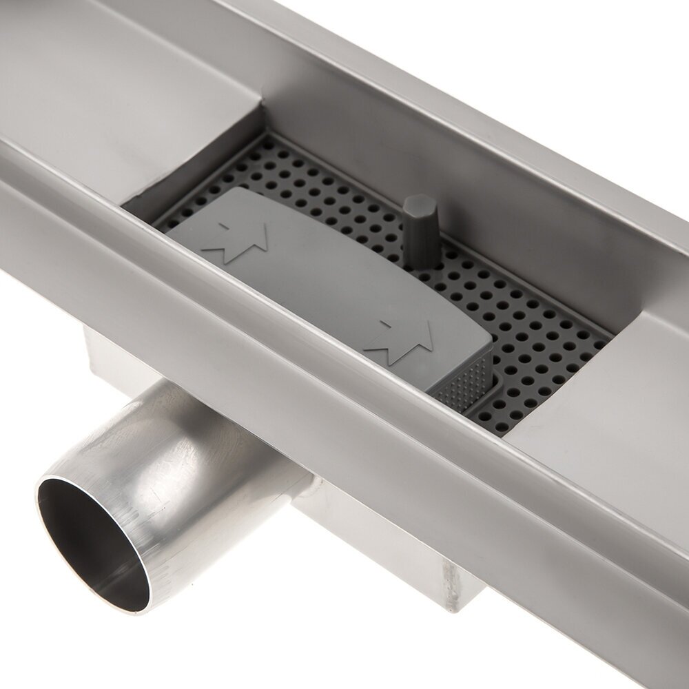 Трап для душа Ore Drain H3 универсальный затвор 300 мм нержавеющая сталь - фото №5