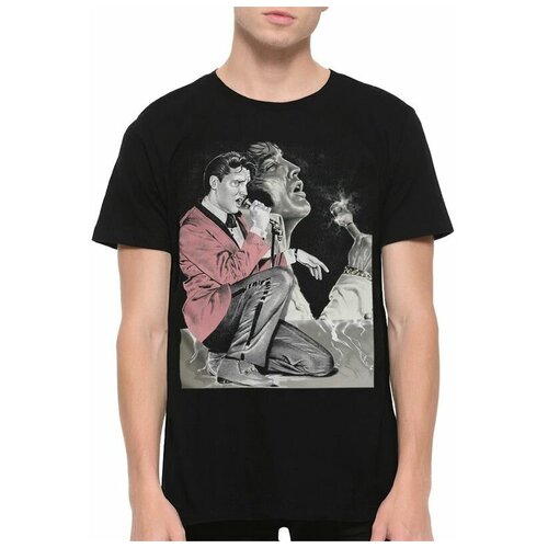 фото Футболка design heroes elvis presley / элвис пресли мужская черная l