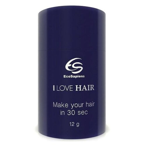 фото Загуститель волос EcoSapiens I Love Hair, оттенок средне-русый, 12 г