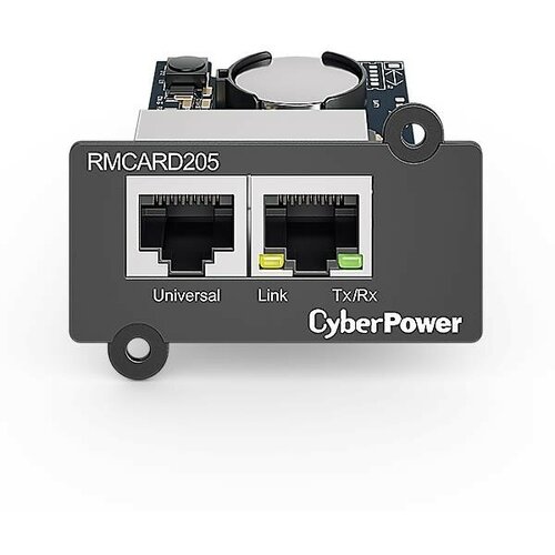 CyberPower SNMP карта RMCARD205 удаленного управления (для ИБП серий OL, OLS, PR, OR){1U0-0000050-00G}