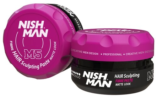 NISHMAN матовая паста для волос M5 Matte Look, 100 мл, 120 г