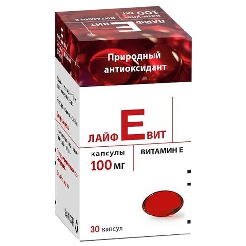 Лайфевит капс., 100 мг, 30 шт.