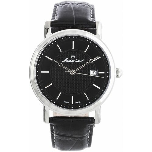 фото Наручные часы mathey-tissot, серебряный, черный