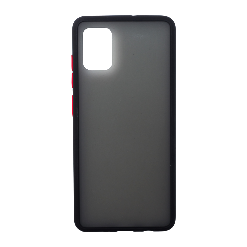 Накл. силикон. Re: Case Skin Feel SAM A51 black/red