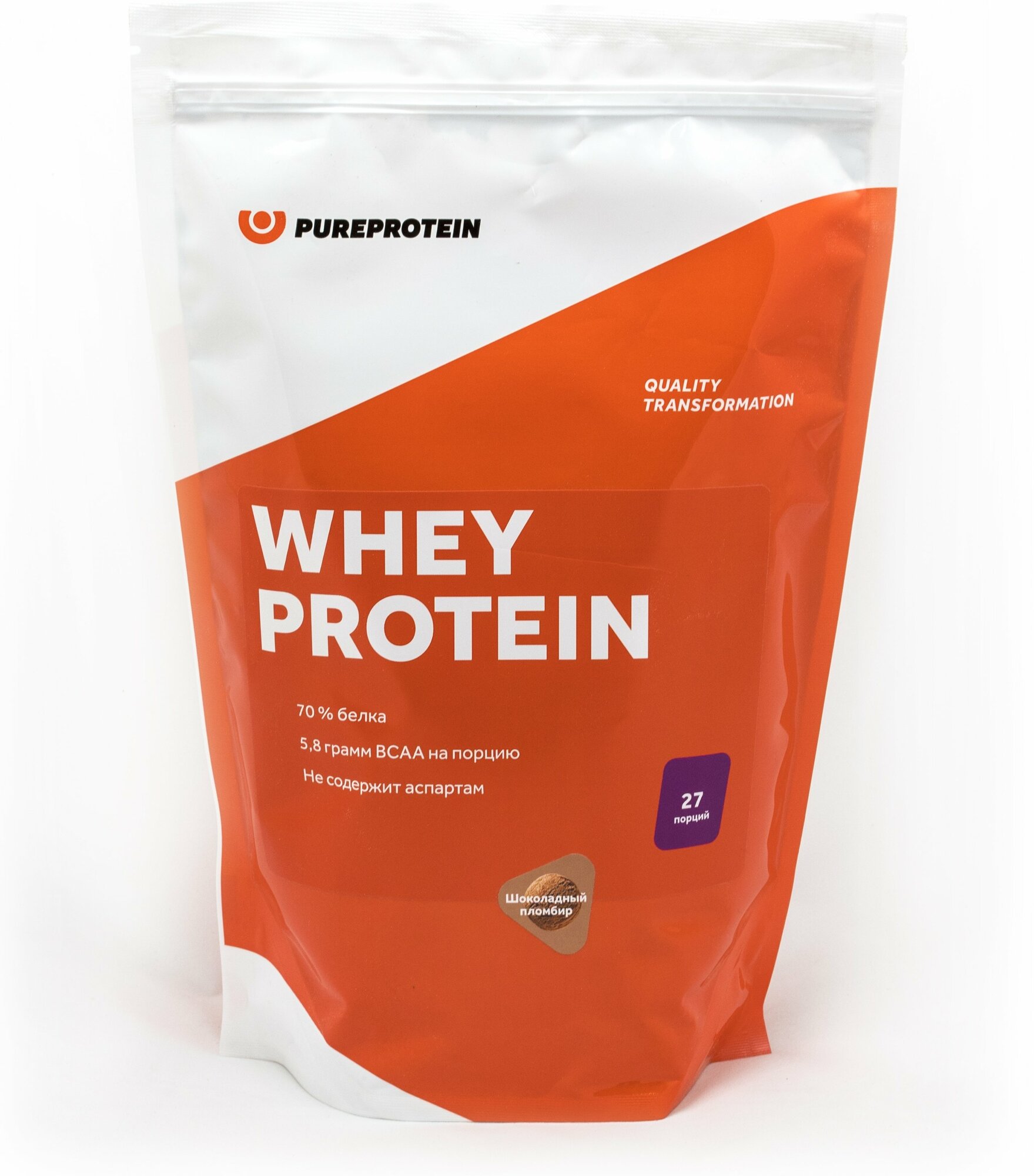 Протеин PURE PROTEIN Whey, порошок, 420гр, клубника со сливками - фото №4