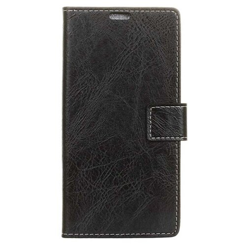 фото Чехол-книжка mypads для zte blade z10 из качественной импортной искусственной кожи с подставкой застжкой и визитницей черный