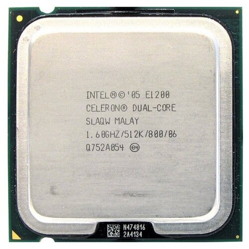 Процессор Intel Celeron E1200 Allendale LGA775, 2 x 1600 МГц, OEM процессор intel core 2 duo e4400 allendale lga775 2 x 2000 мгц oem