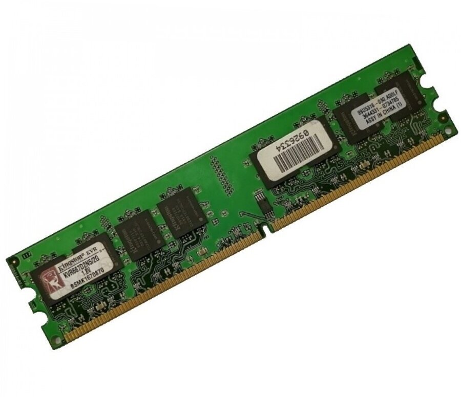 ОЗУ Dimm 2Gb PC2-5300(667)DDR2 Kingston KVR667D2N5/2G 99U5315-030. A00LF