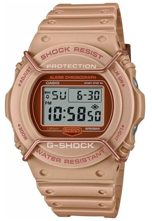 Наручные часы CASIO G-Shock, серый, золотой