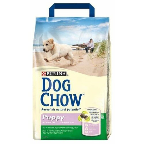 Сухой корм для щенков DOG CHOW Puppy, ягненок 14 кг