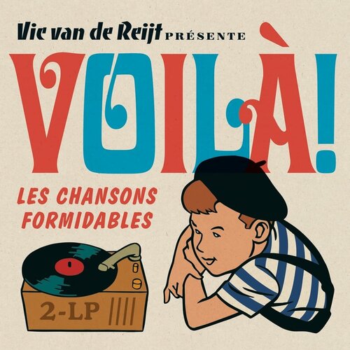 Виниловая пластинка Voila! Les Chansons Formidables. Blue & Red (2 LP)