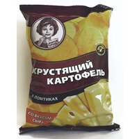 Чипсы "Хрустящий картофель" сыр 160г